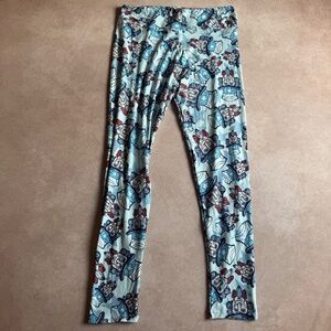 Lularoe Leggings • size tall & curvy • NWOT • Patriotic